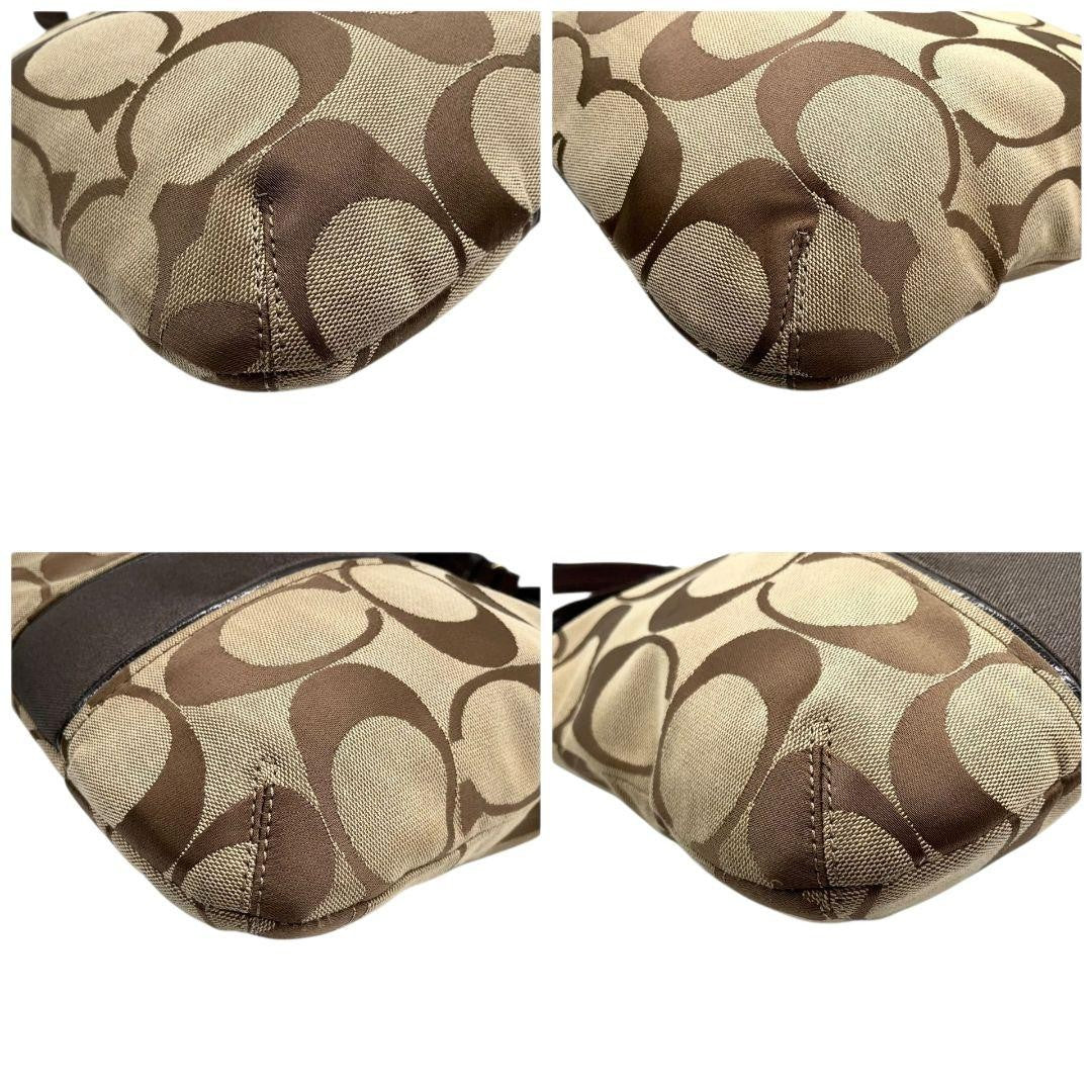 Coach Shoulder Bag - Brown, Canvas