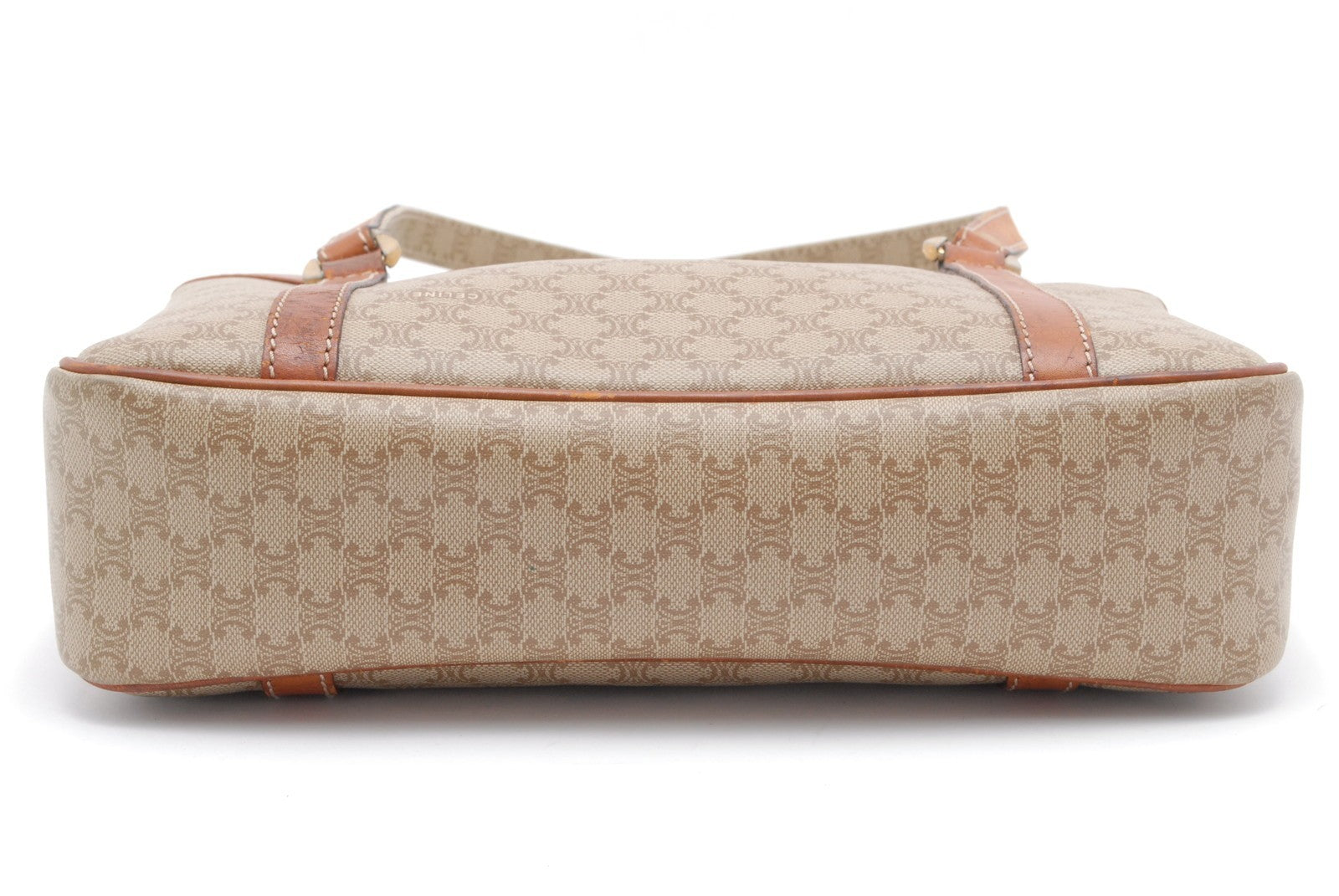 Celine Macadam Tote Bag - Beige, PVC Coated Canvas