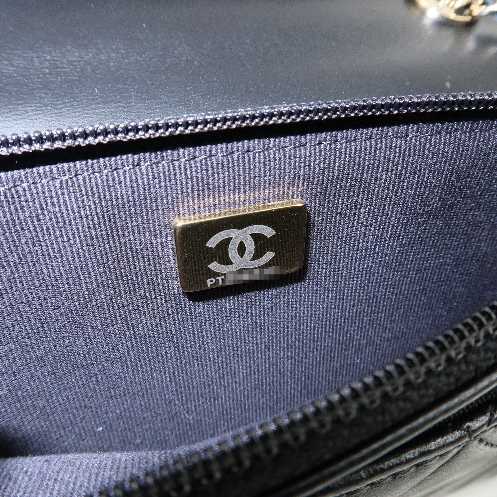 Chanel Matelasse Lamb Skin Trendy CC Chain Shoulder Bag - Black/Gold, Lamb Skin