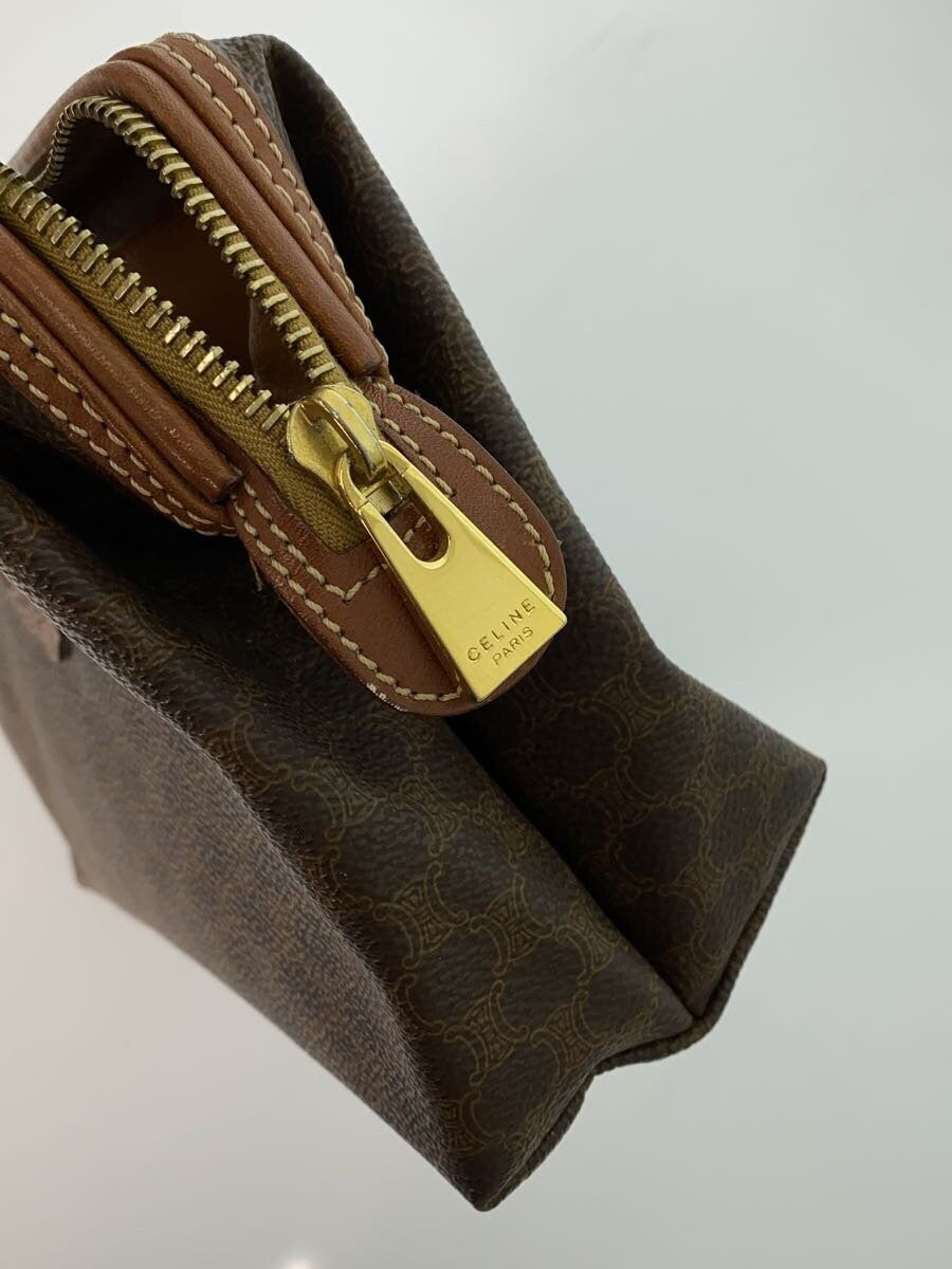 Celine Pouch - Brown, PVC 
