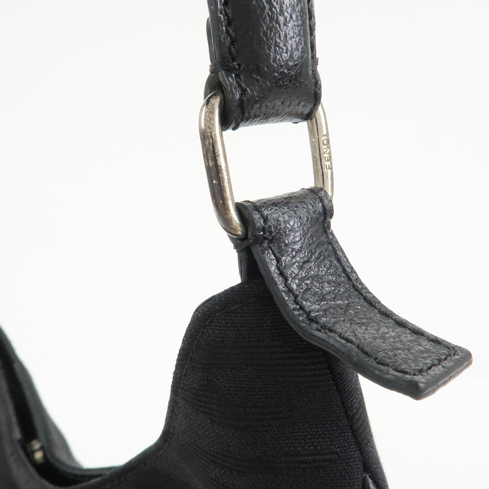 Fendi Shoulder Bag - Black, Canvas Leather