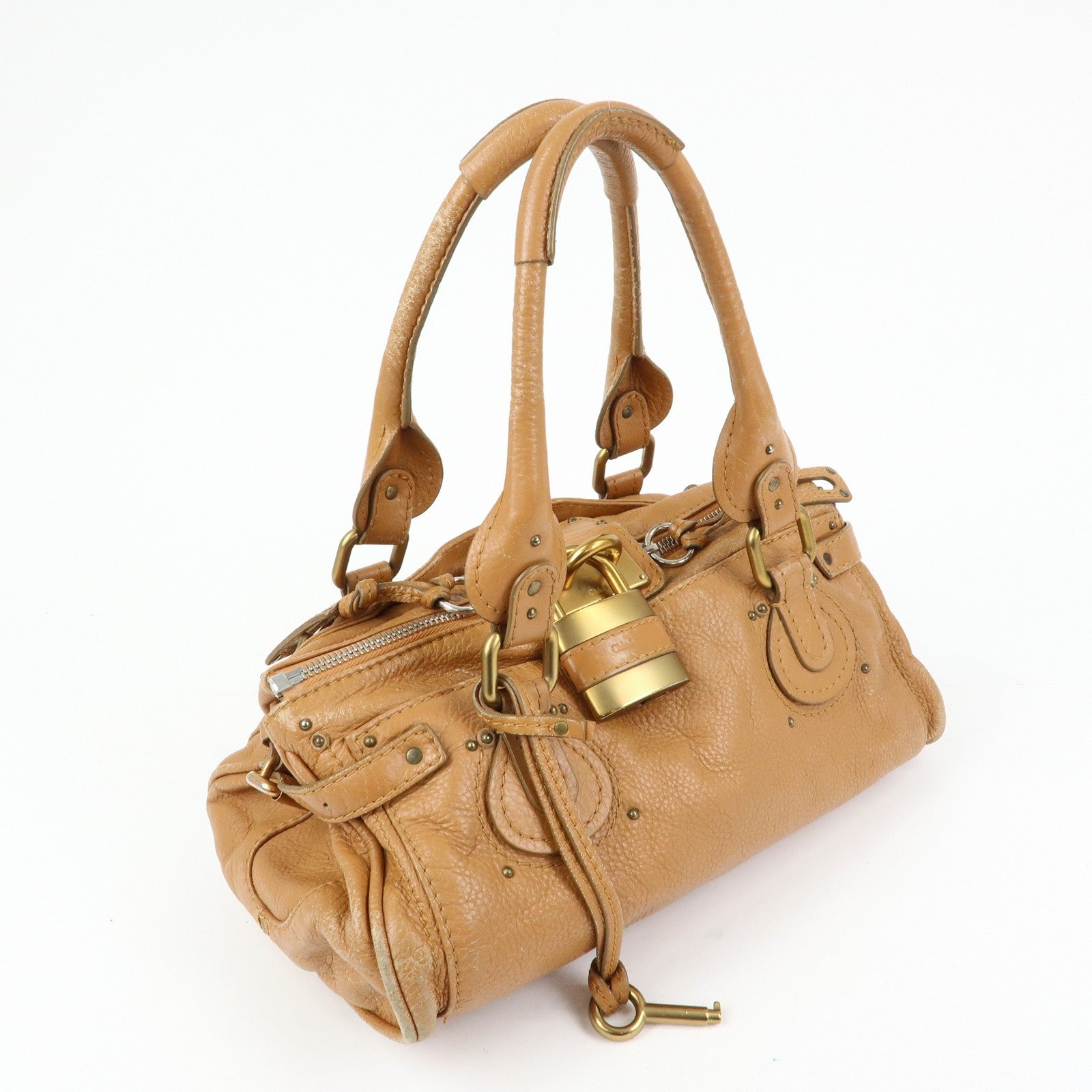 Chloe Paddington Medium Handbag - Brown, Leather