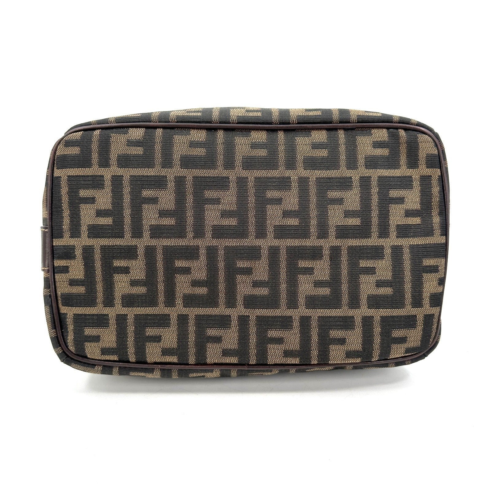 Fendi Vanity Hand Tote Bag - Brown, Canvas and Leather