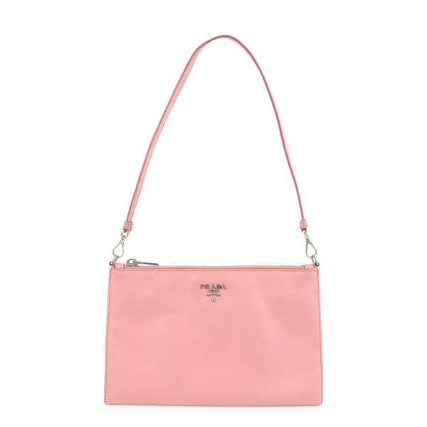 Prada 2way Bag - Pink, Saffiano Leather