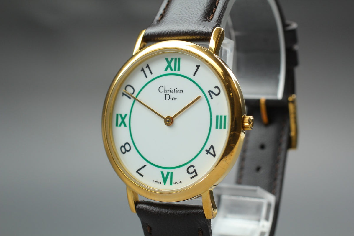 Christian Dior 3059 Wristwatch - White, Stainless Steel