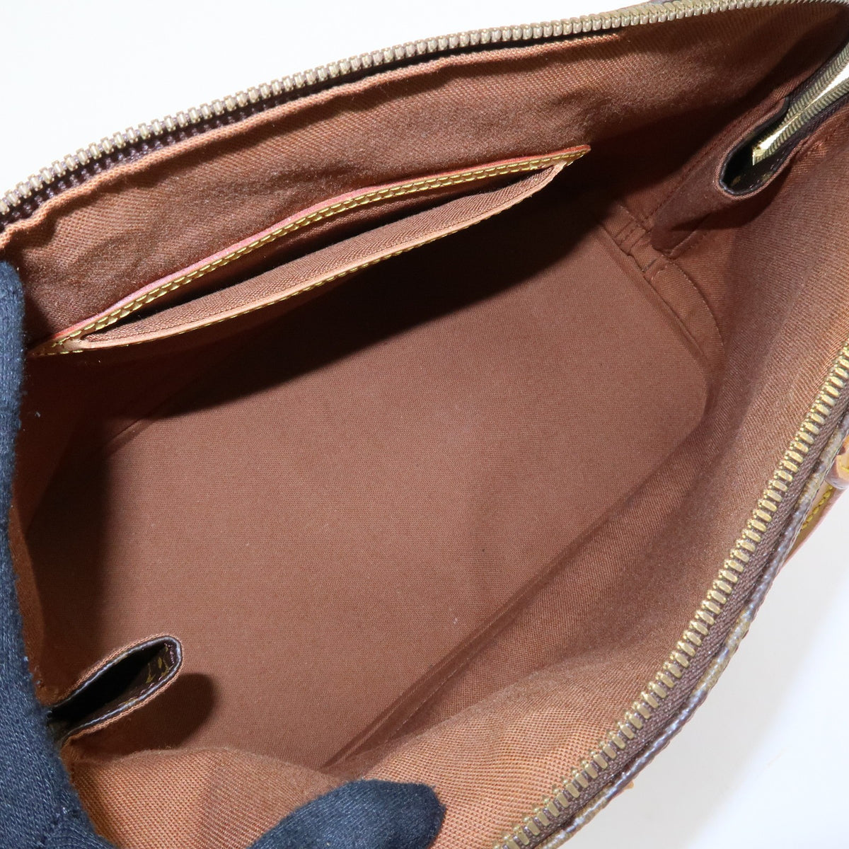 Louis Vuitton Alma PM Handbag - Brown, Monogram Canvas