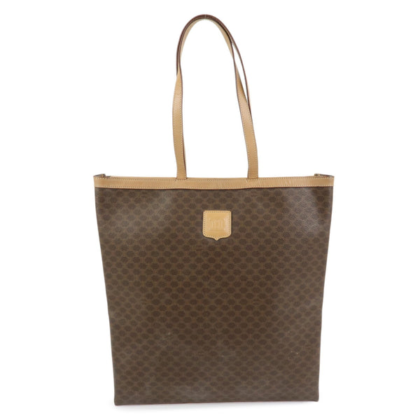 Celine Macadam Tote Bag - Brown, PVC Leather