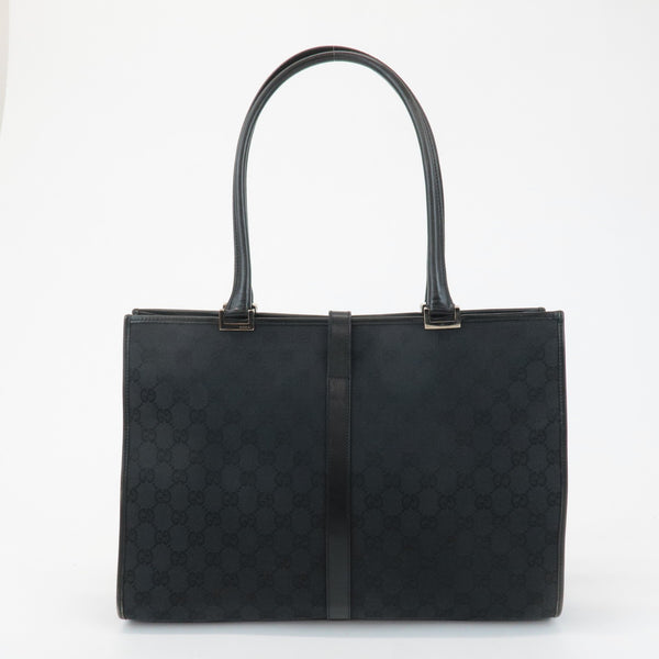 Gucci Tote Bag - Black, GG Canvas