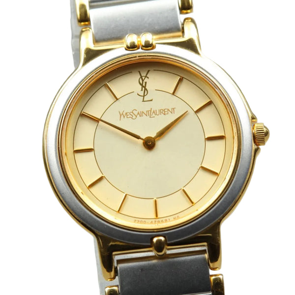 Yves Saint Laurent 2200-228481 Watch - Gold, Stainless Steel