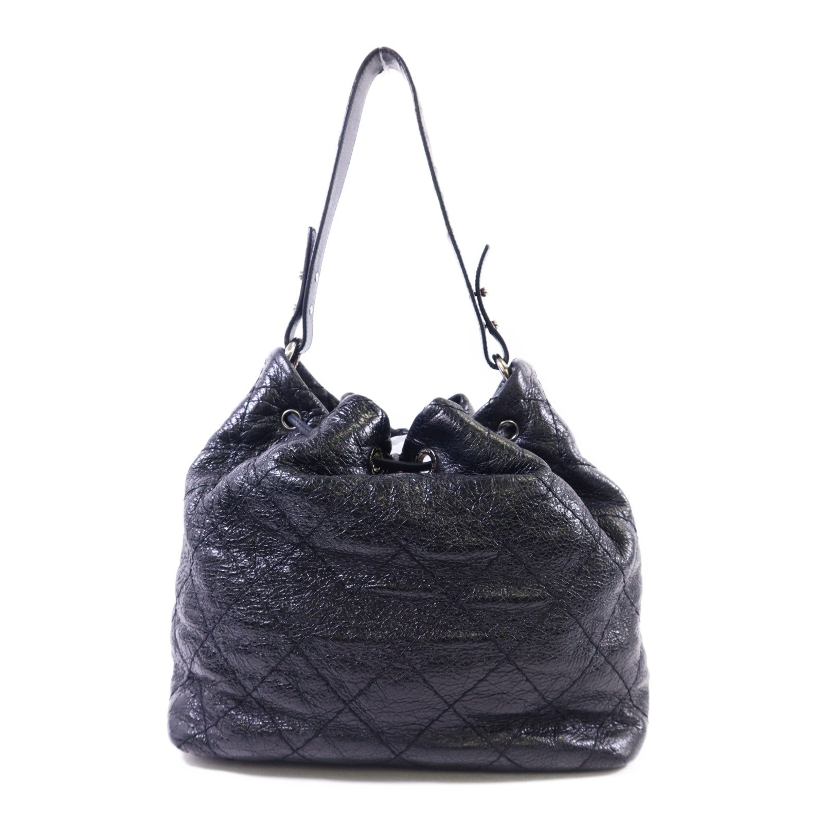 Chanel CC SHW Tote Bag - Black, Calfskin Leather