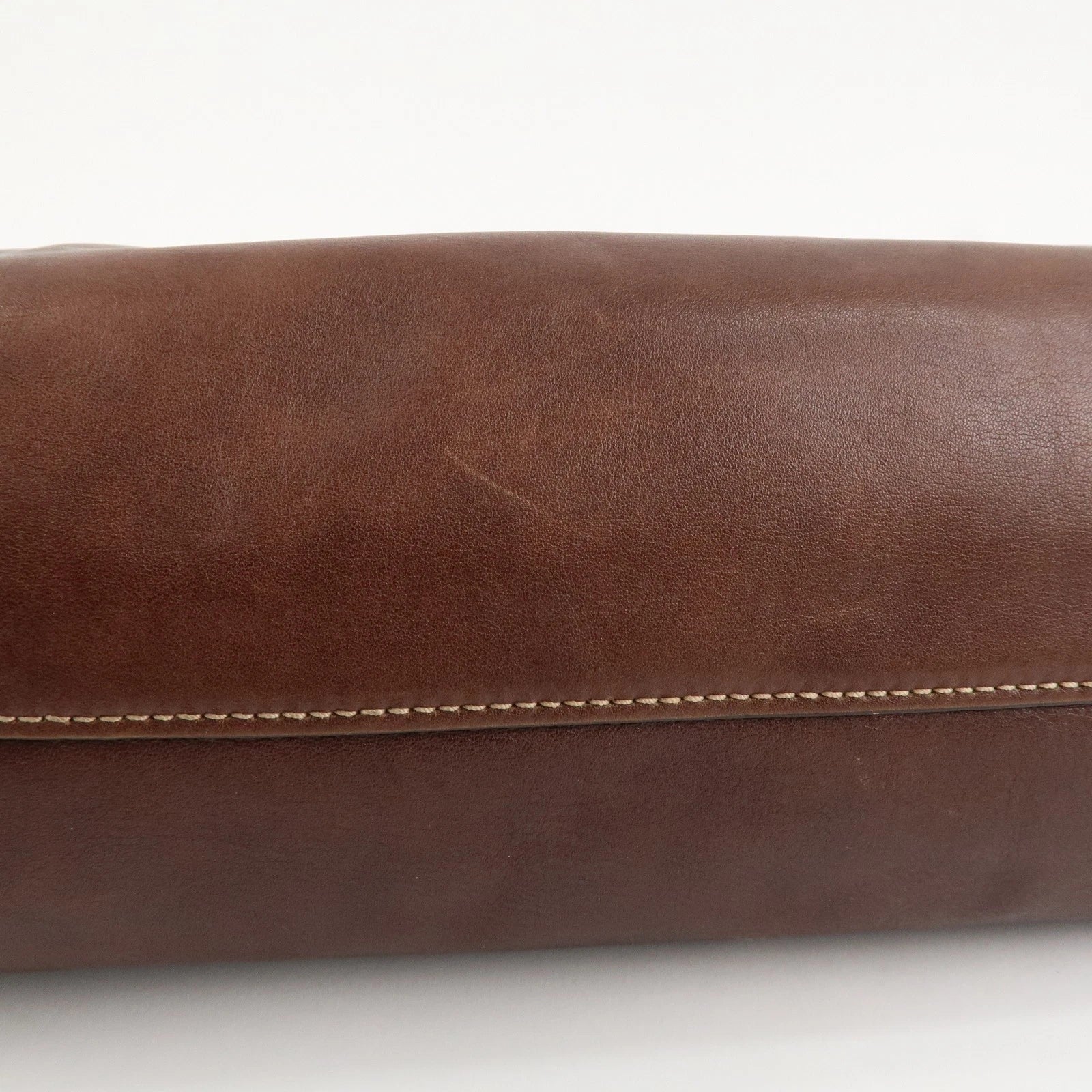 PRADA 2way Bag - Brown, Leather