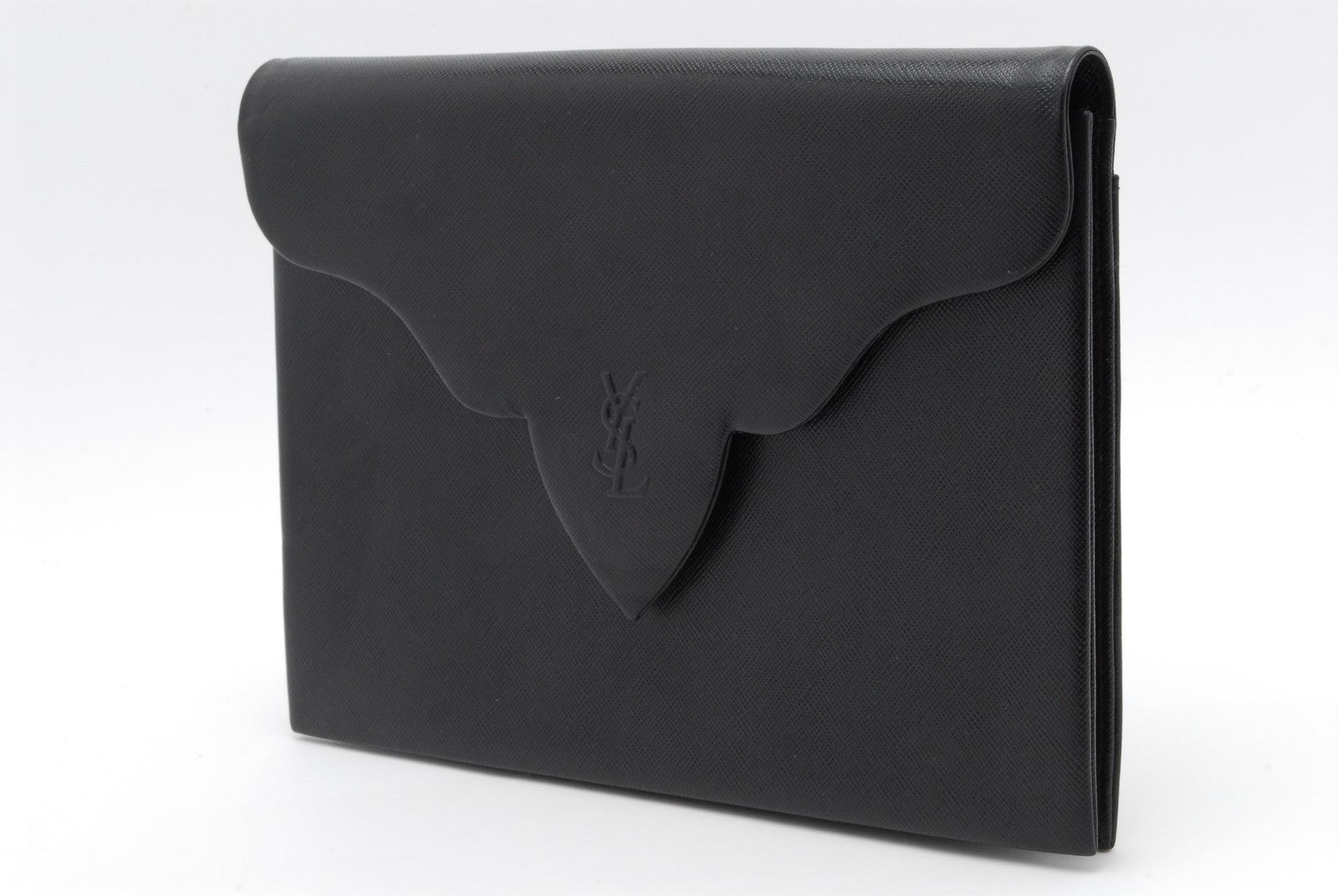 Saint Laurent Clutch Second Bag - Black, Leather