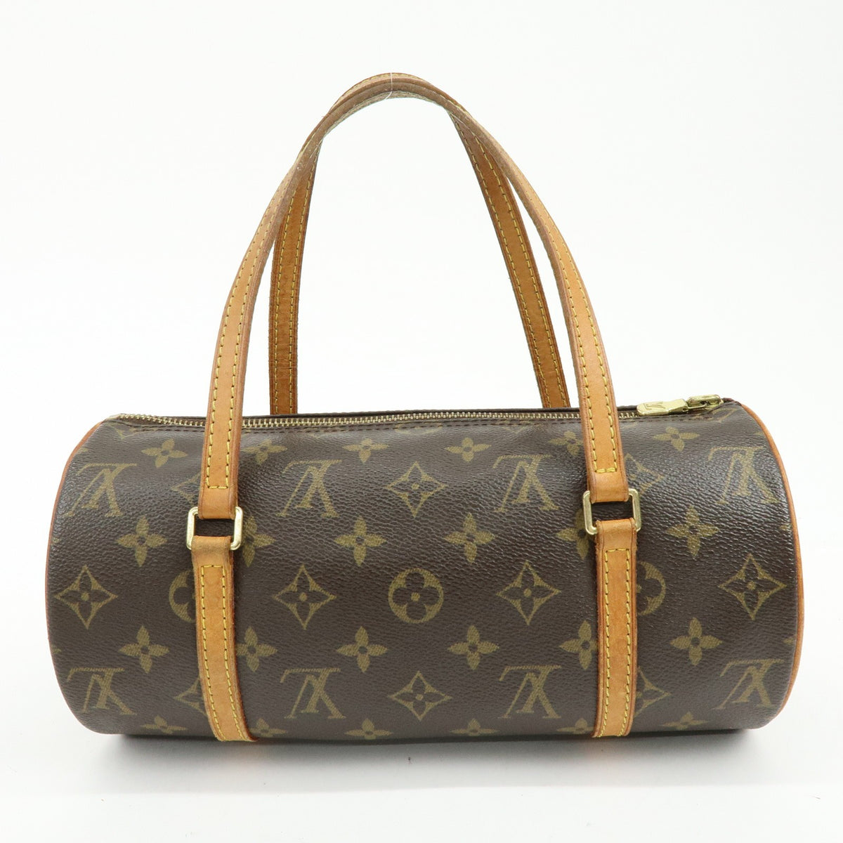Louis Vuitton Monogram Papillon 26 Hand Bag - Brown, Monogram Canvas