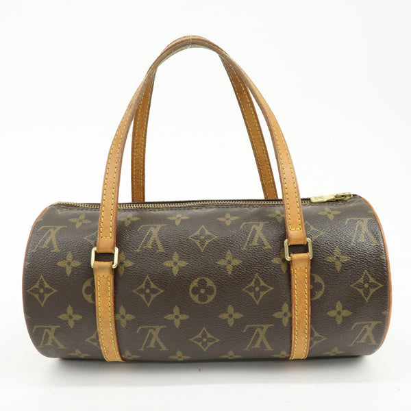 Louis Vuitton Monogram Papillon 26 Hand Bag - Brown, Monogram Canvas