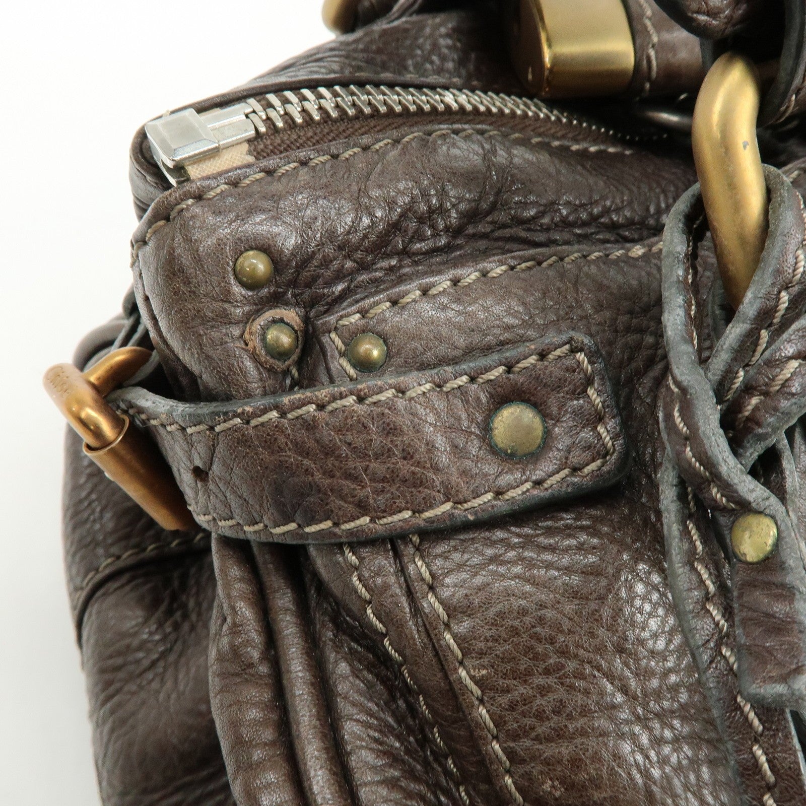 Chloe Paddington Tote Bag - Dark Brown, Leather- RARE!