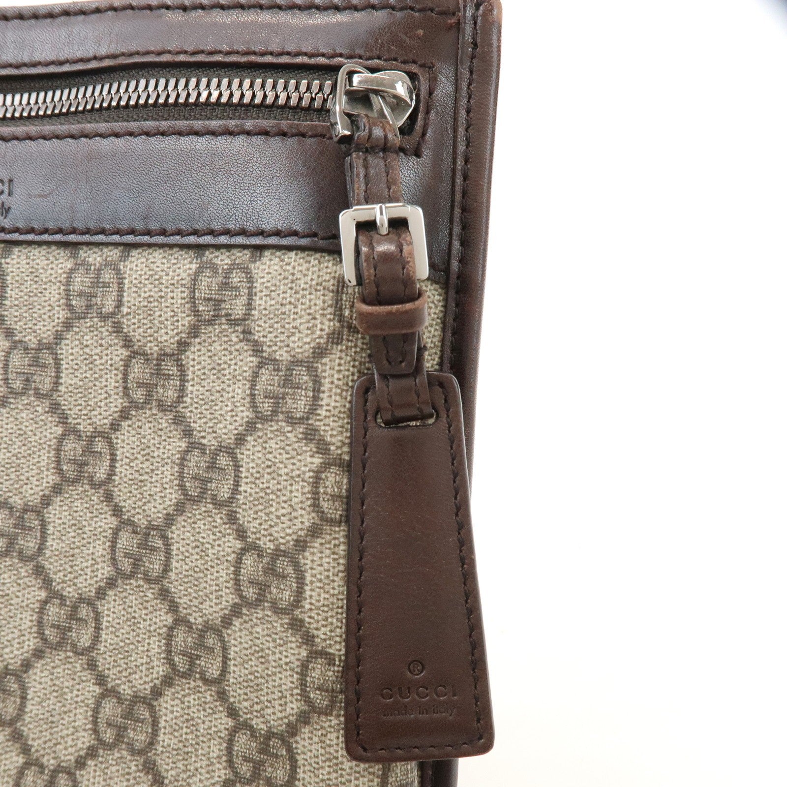 Gucci Shoulder Crossbody Bag - Brown, PVC Leather 