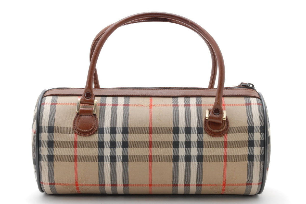 Burberry Nova Shoulder Bag - Brown, Canvas