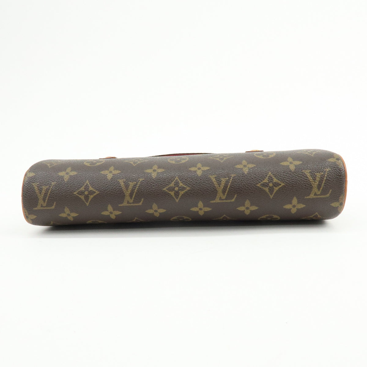 Louis Vuitton Monogram Canvas Sonatine Hand Bag Brown
