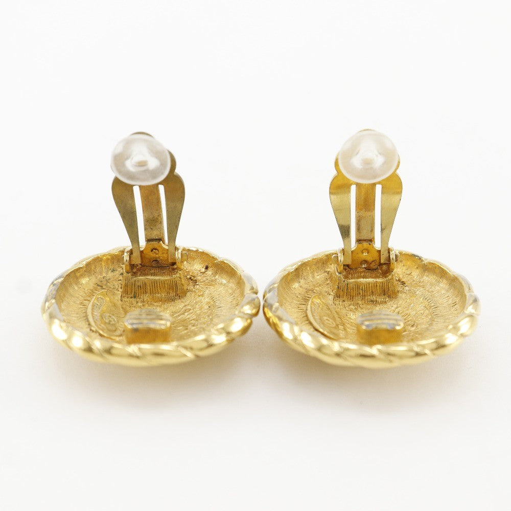 Chanel COCO Mark Earring - Gold, Plated Gold