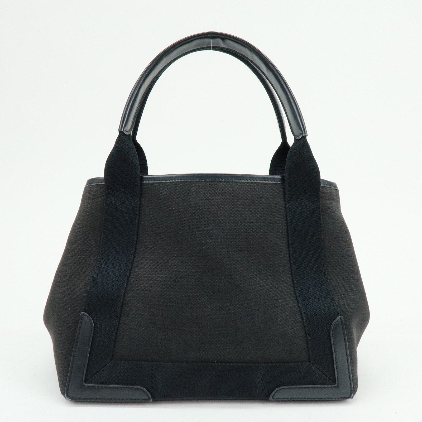 Balenciaga Tote Bag - Black, Canvas, Leather- מגיע עם הארנק