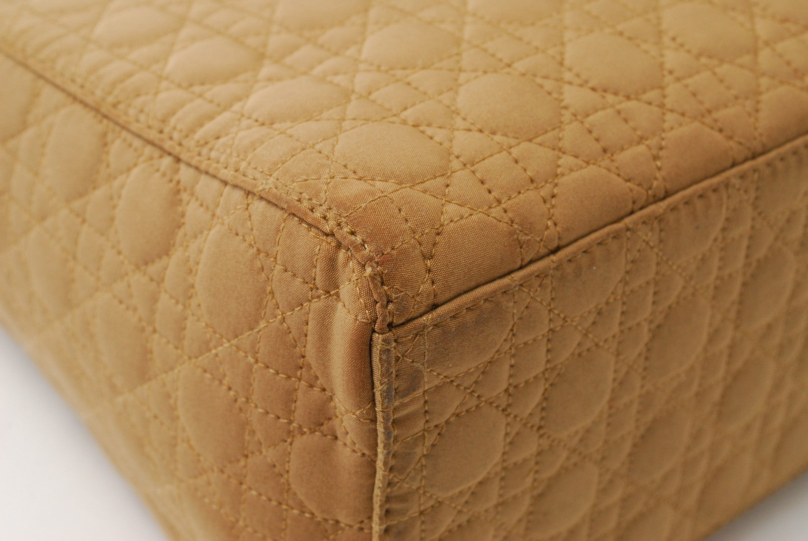 Dior Lady Dior Handbag - Beige, Nylon