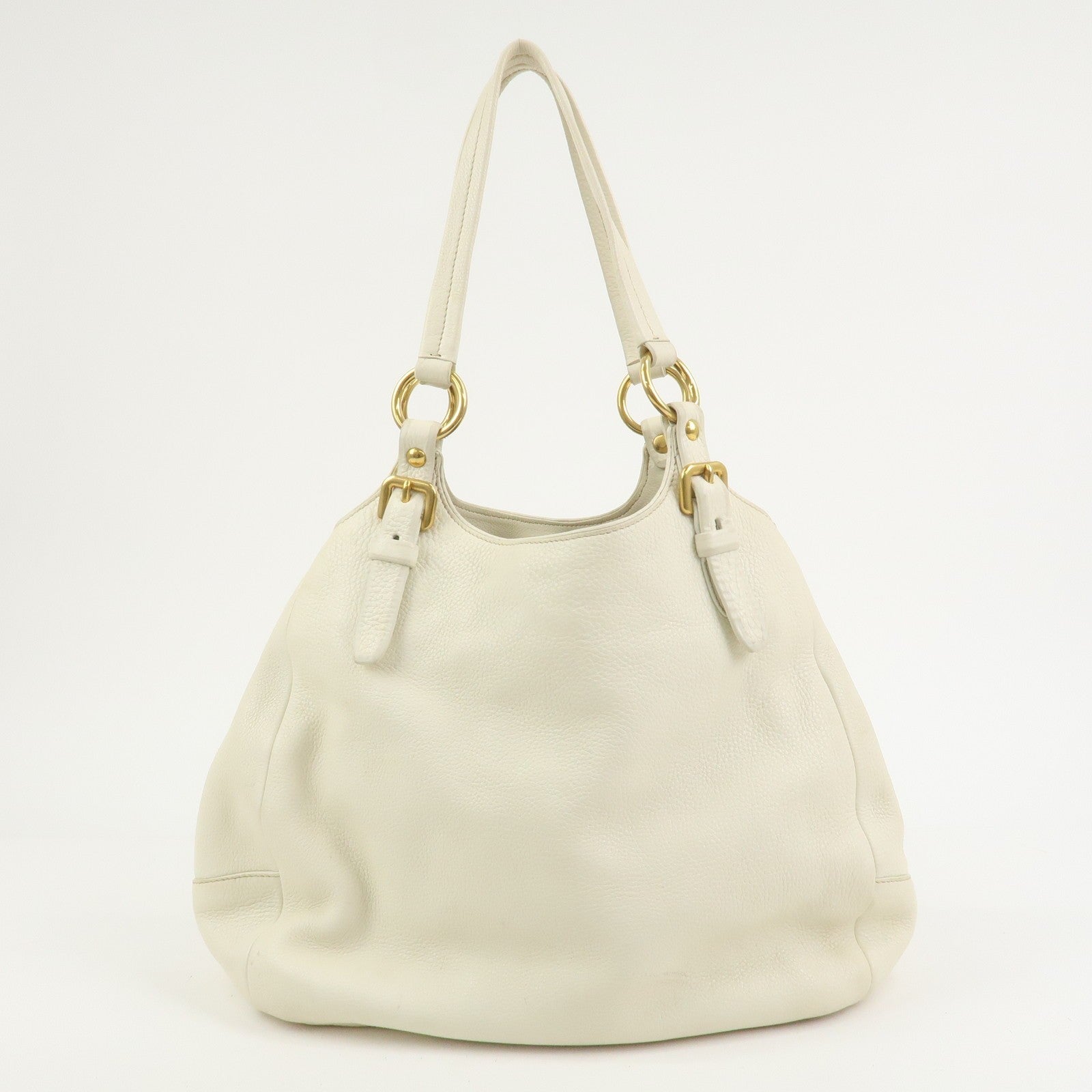Prada Shoulder Bag - Ivory, Leather
