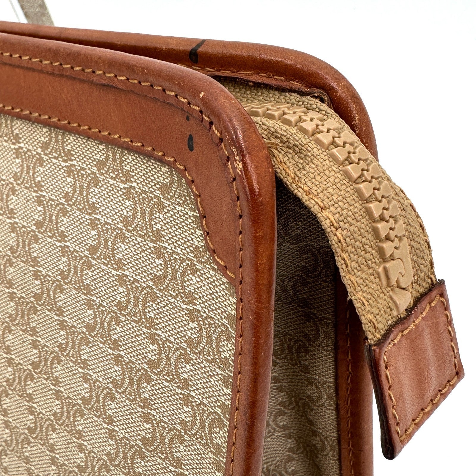Celine C Clutch Bag - Brown, Leather