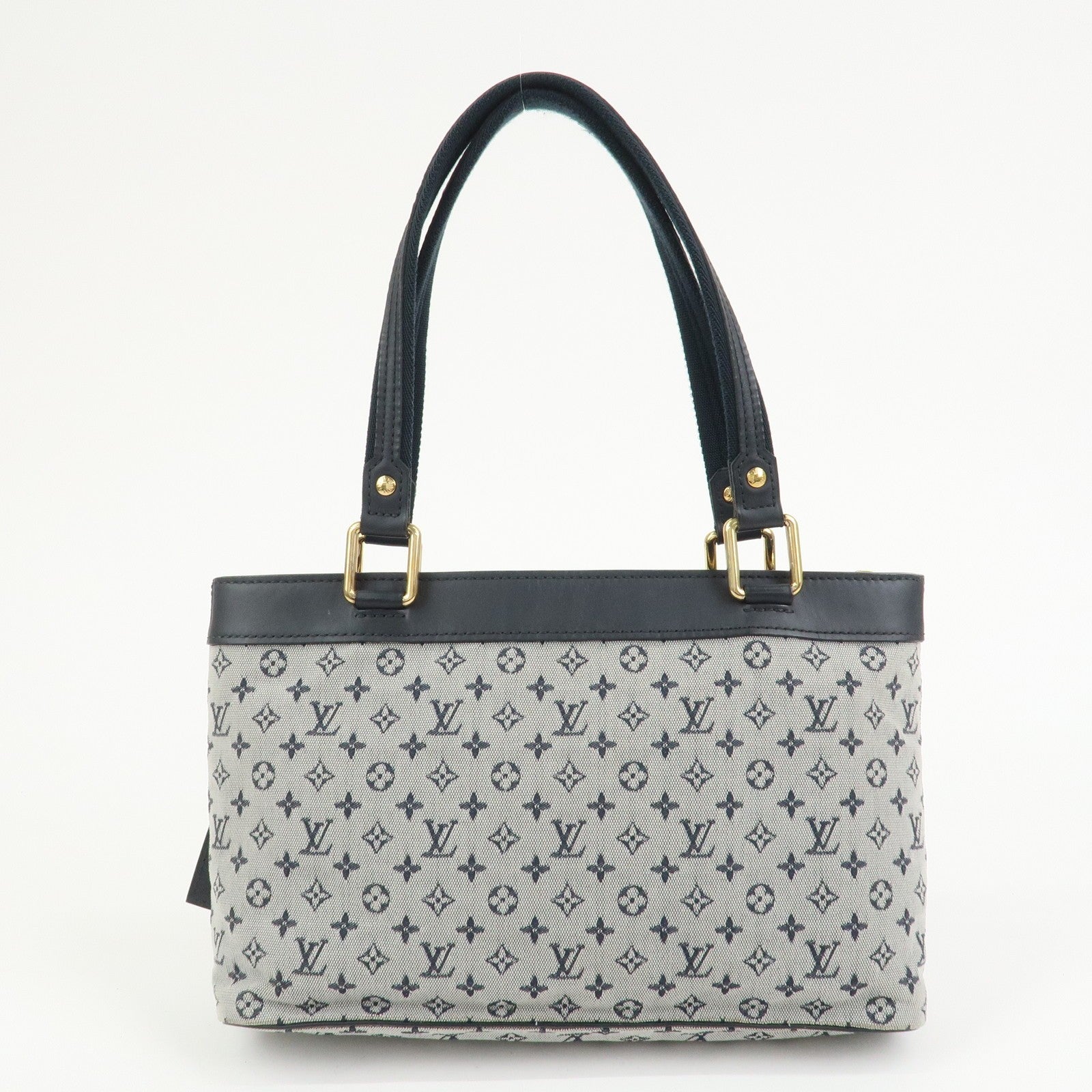 Louis Vuitton Monogram Mini Lin Lucille PM Hand Bag - Blue, Monogram Mini Canvas