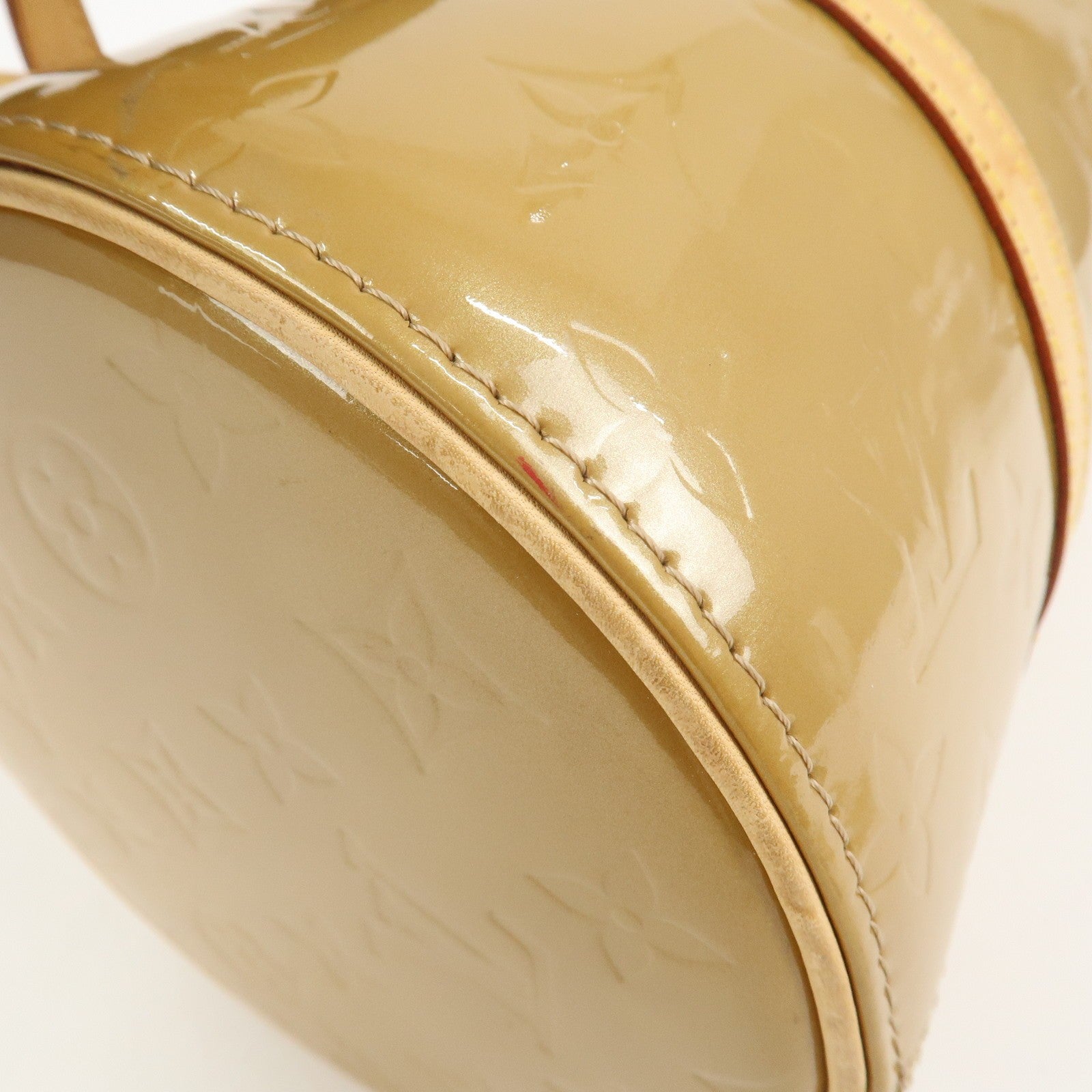 Louis Vuitton Monogram Vernis Bedford Handbag - Beige, Vernis Leather