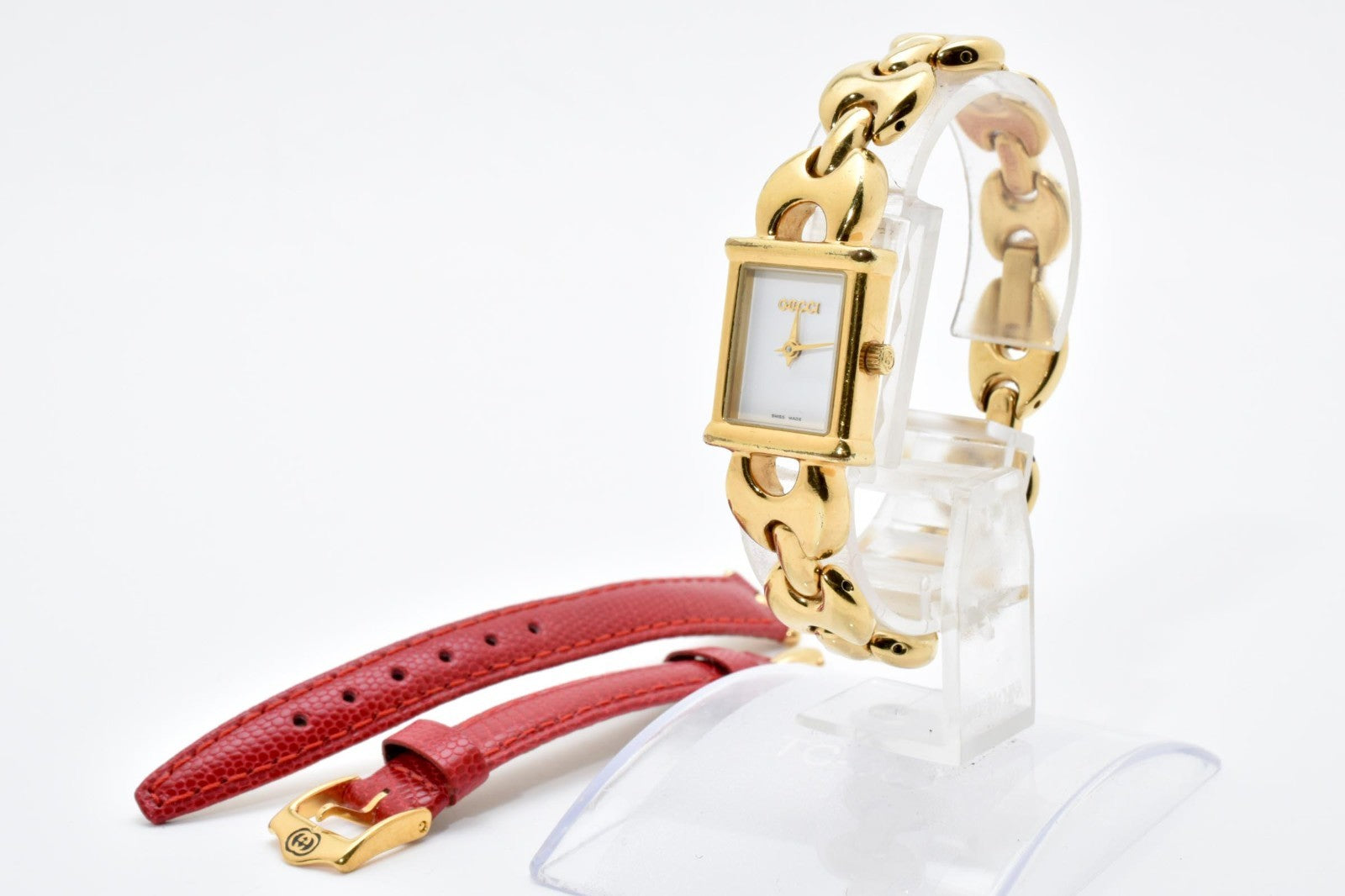 Gucci 1800L Wristwatch - Gold, Stainless Steel 