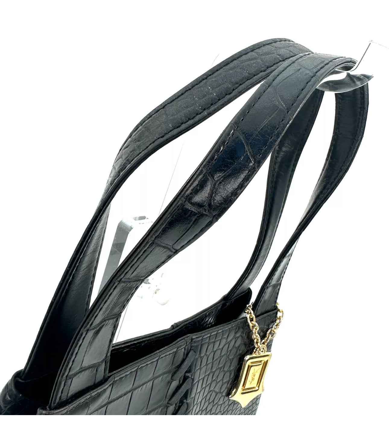 Saint Laurent Yves Saint Laurent Tote - Black, Leather