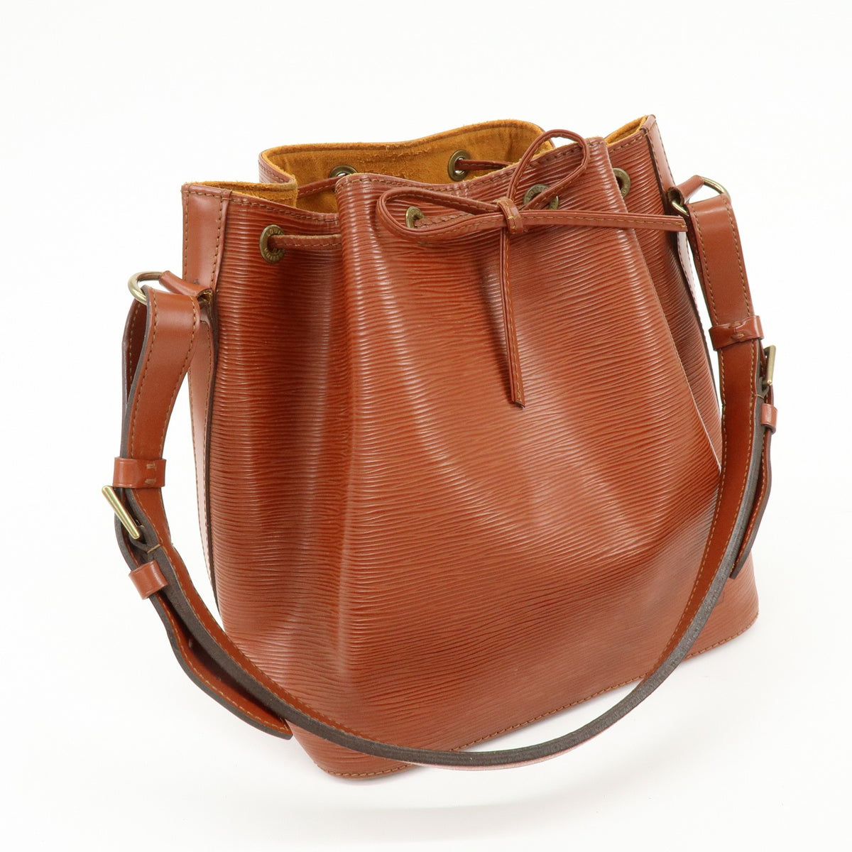 Louis Vuitton Epi Petit Noe Shoulder Bag - Kenya Brown, Epi Leather