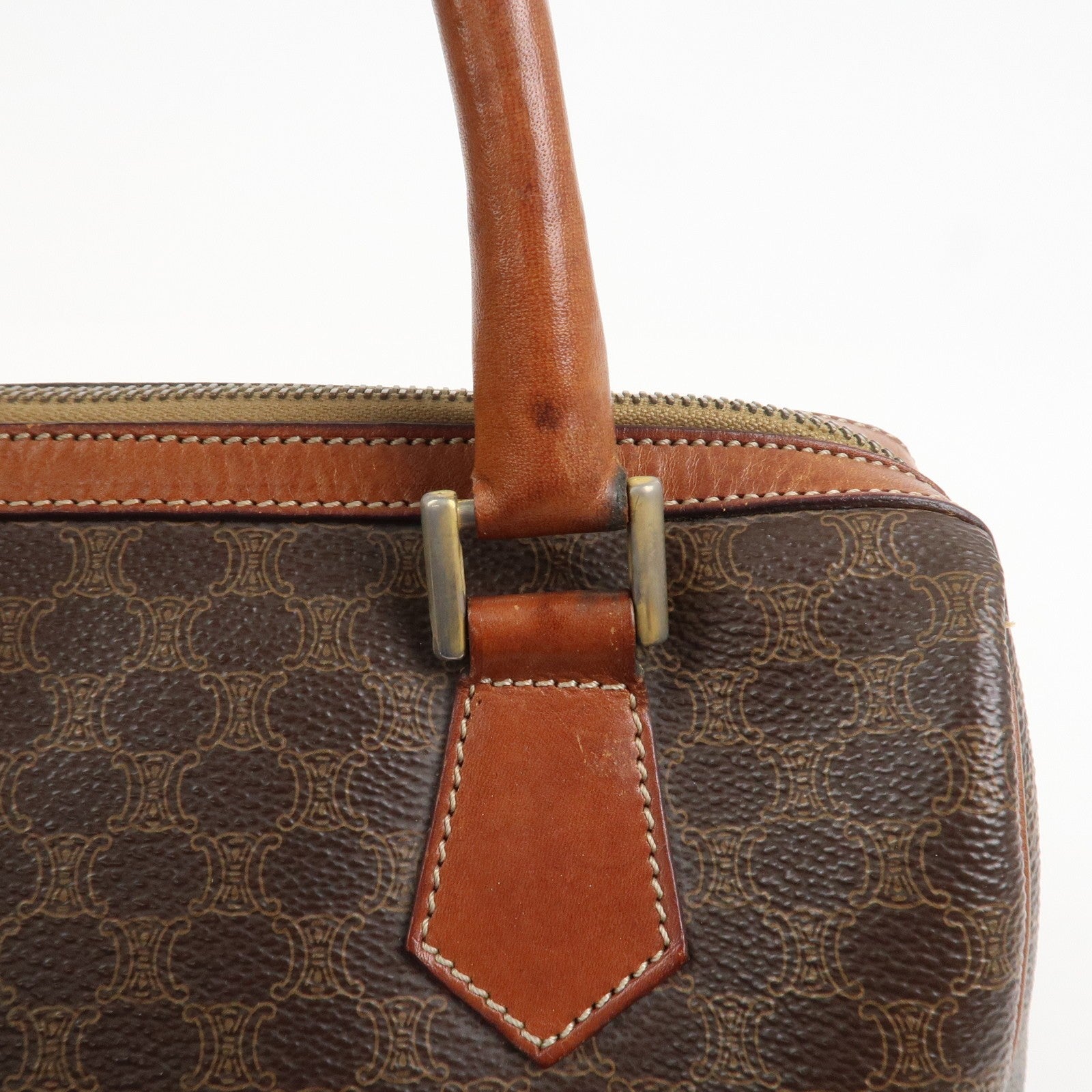 Celine Boston Bag - Brown, PVC