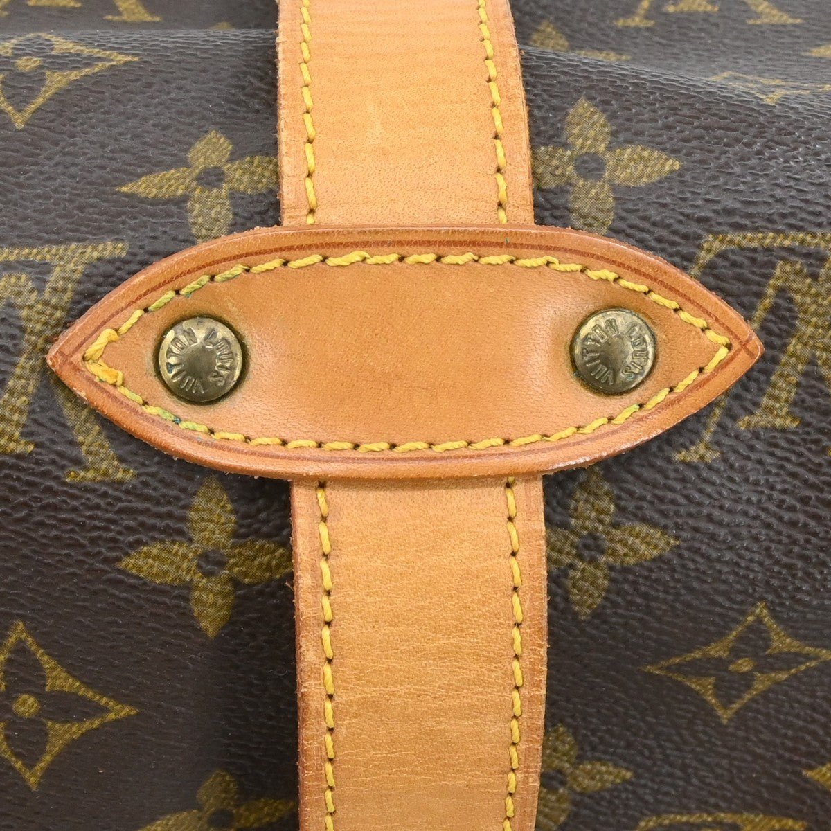 Louis Vuitton Saumur 35 Shoulder Bag - Brown, Monogram Canvas, Leather