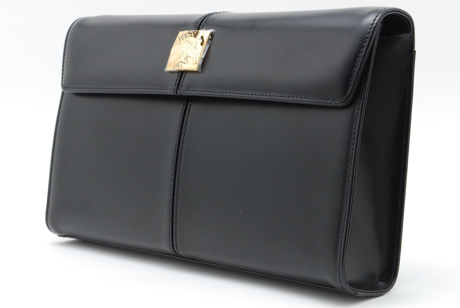 Saint Laurent Yves Shoulder Bag - Black, Leather