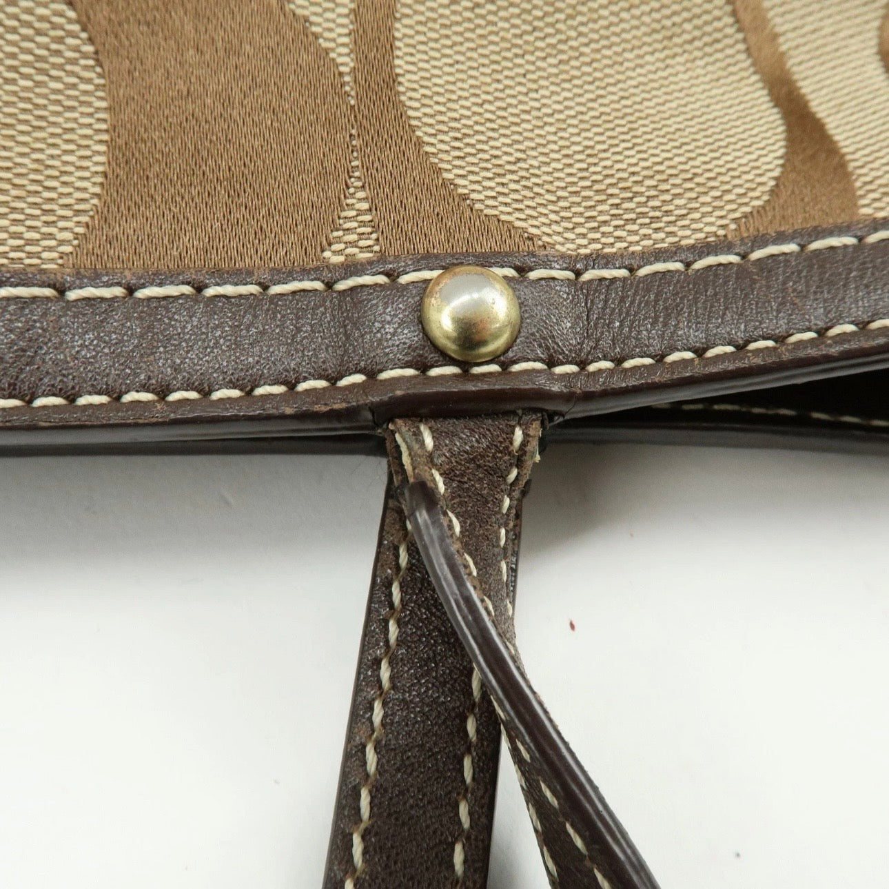 Coach Signature Brown Tote Bag