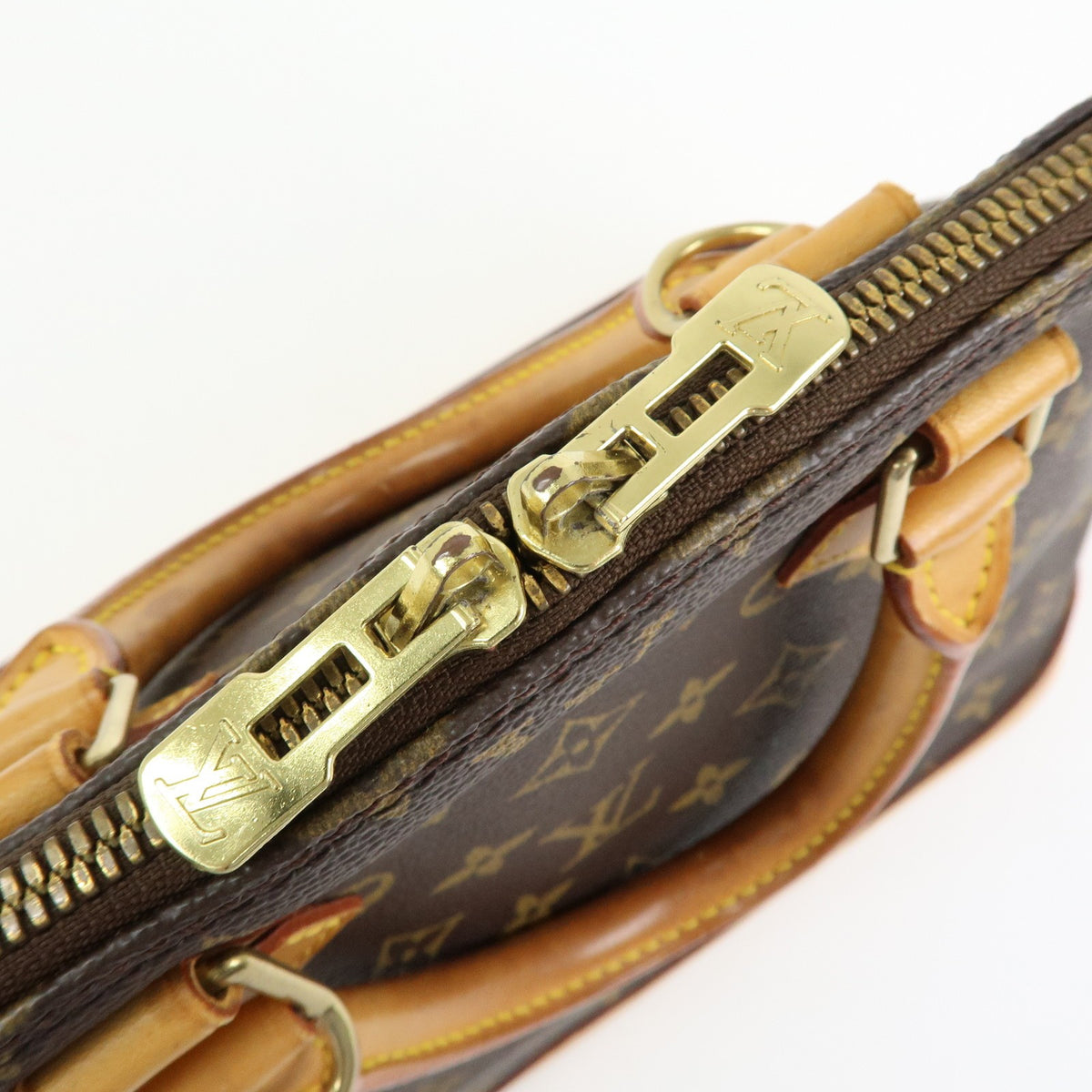 Louis Vuitton Alma PM Handbag - Brown, Monogram Canvas