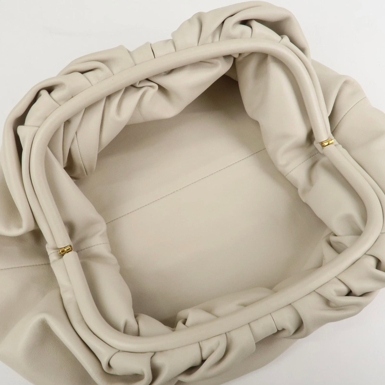 BOTTEGA VENETA Leather The Pouch Clutch Bag