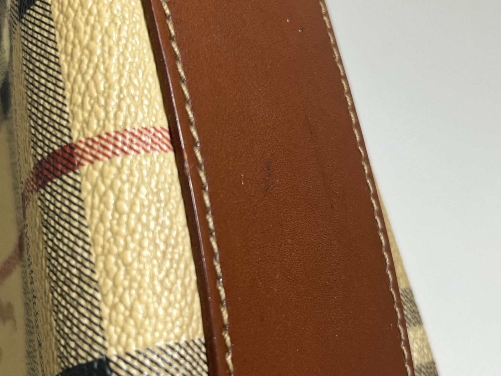 Burberry Nova Clutch Bag - Brown, Leather