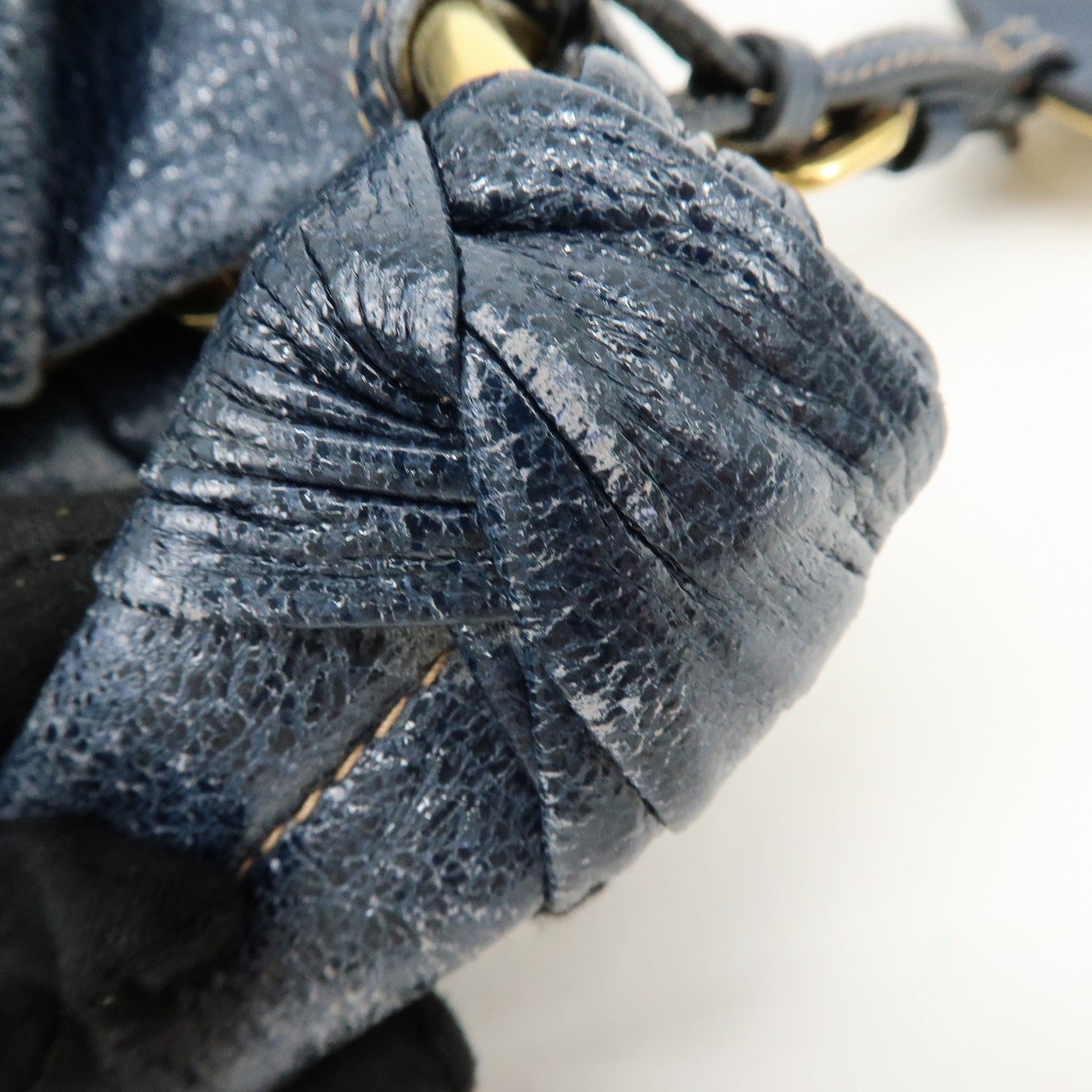 Prada Shoulder Bag - Navy, Leather