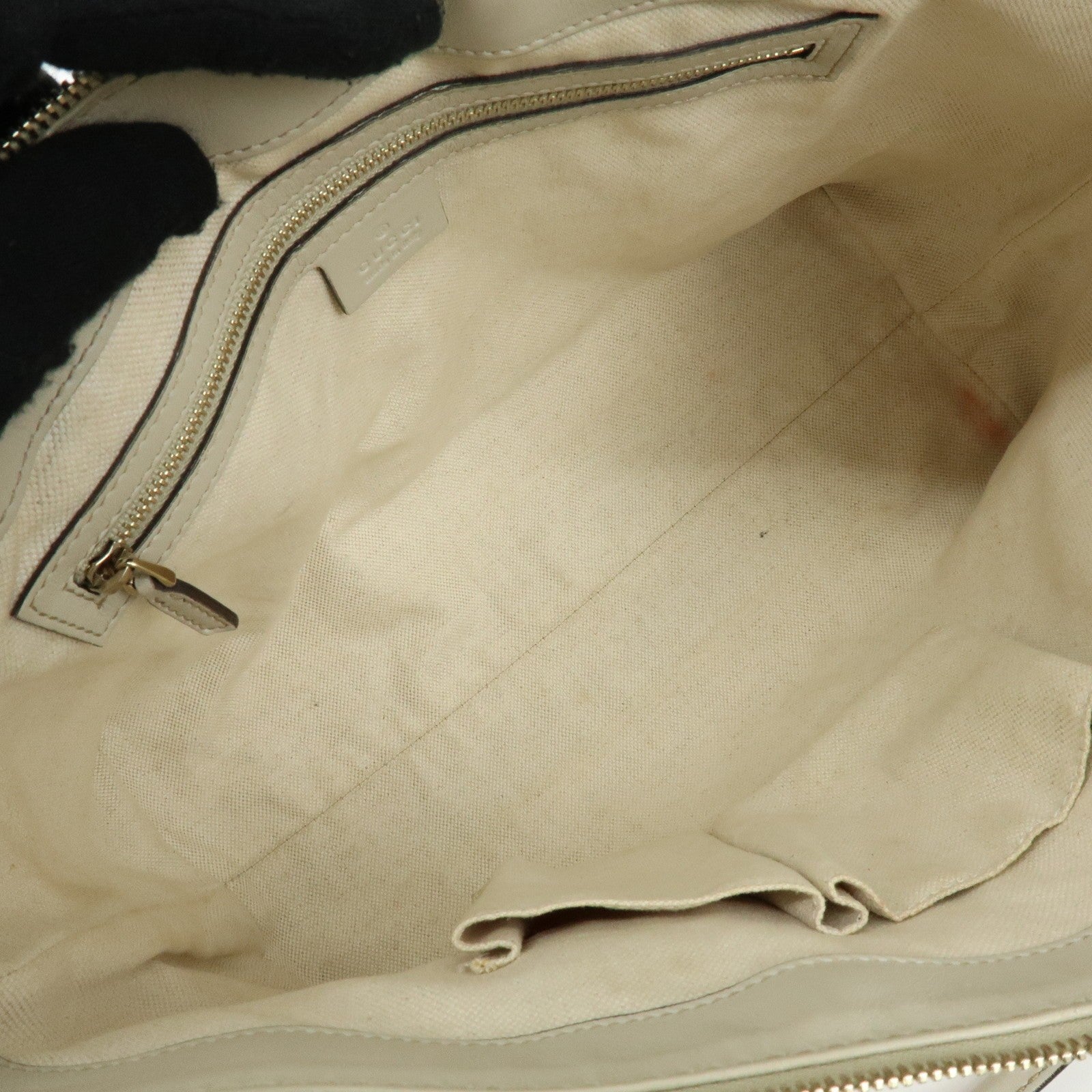 Gucci Tote Bag - Ivory, Guccissima Leather