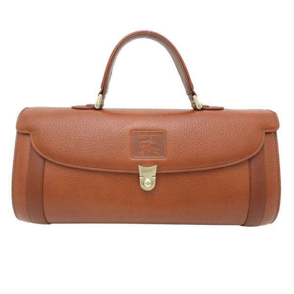 Burberry Nova Check Hand Tote Bag - Brown, Leather