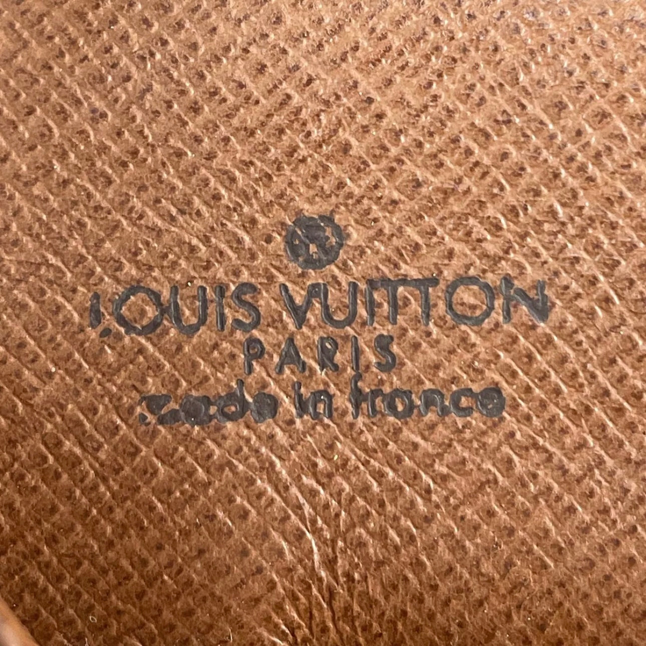 Louis Vuitton Monogram Pochette Dam PM Leather Brown Clutch bag