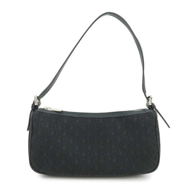 Celine C Macadam Shoulder Bag - Black, Leather