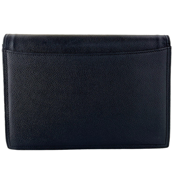 Saint Laurent Clutch Bag - Black, Leather