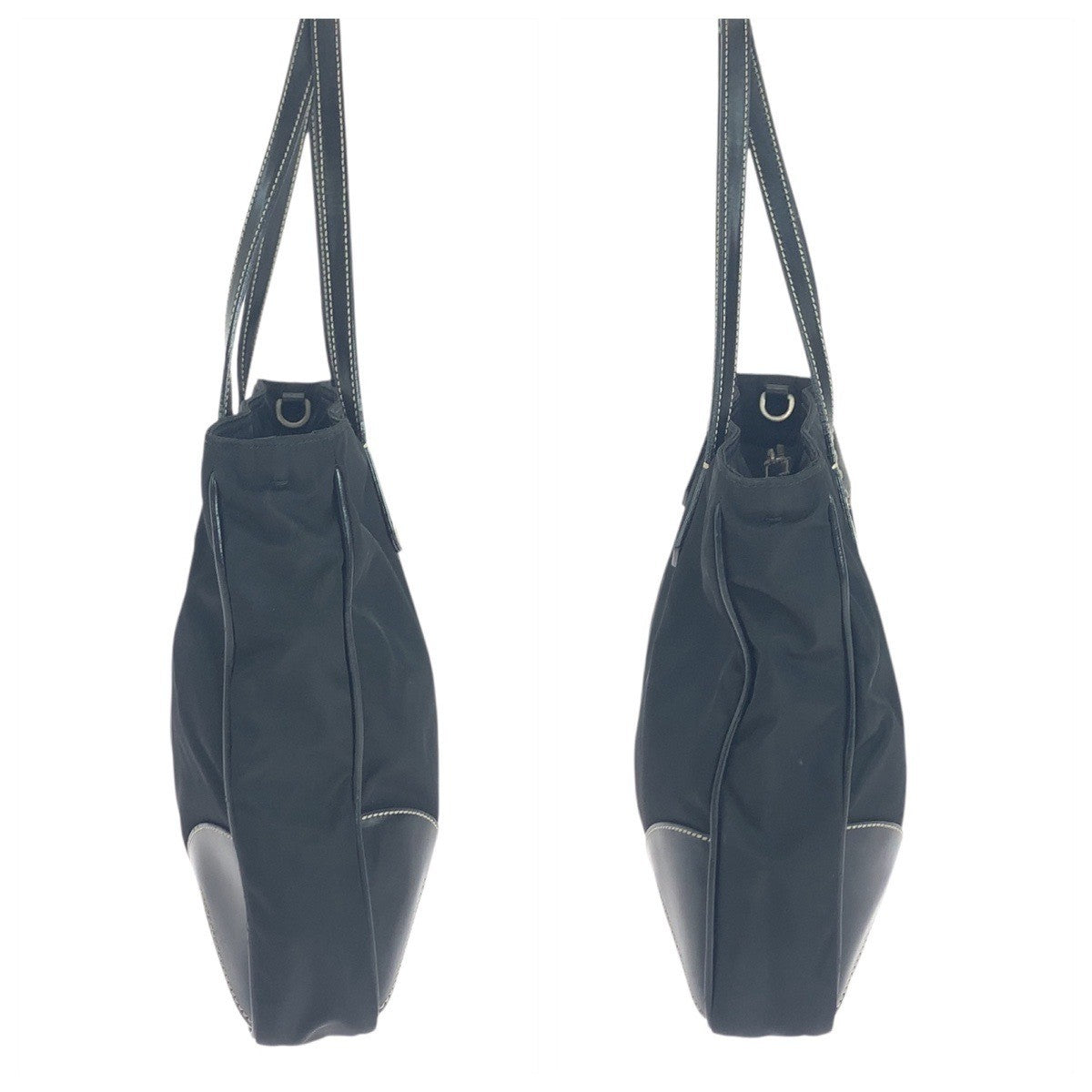 Prada Tessuto Shoulder Bag - Black, Nylon Leather