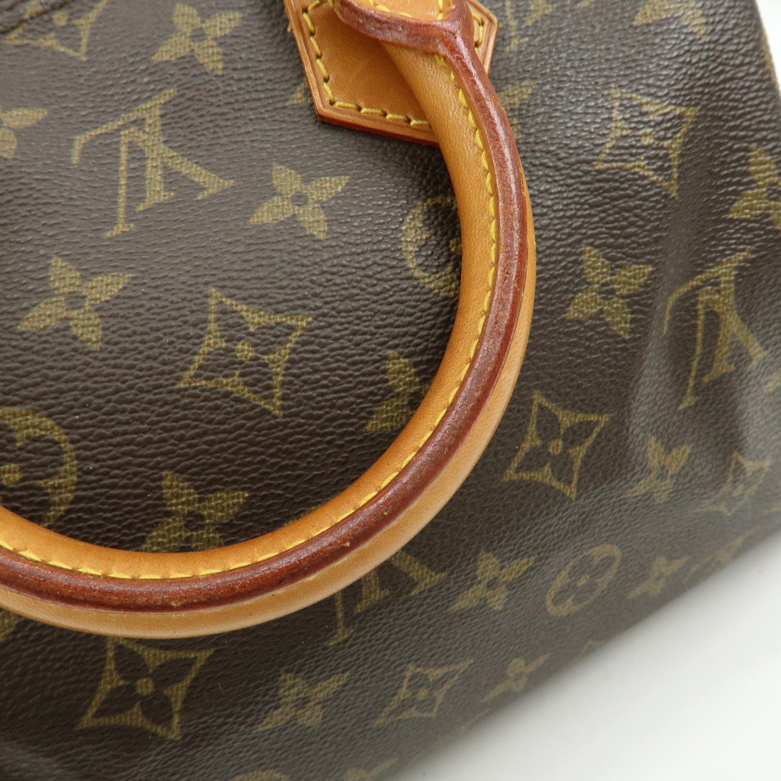 Louis Vuitton Monogram Speedy 30 Handbag - Brown, Monogram Canvas