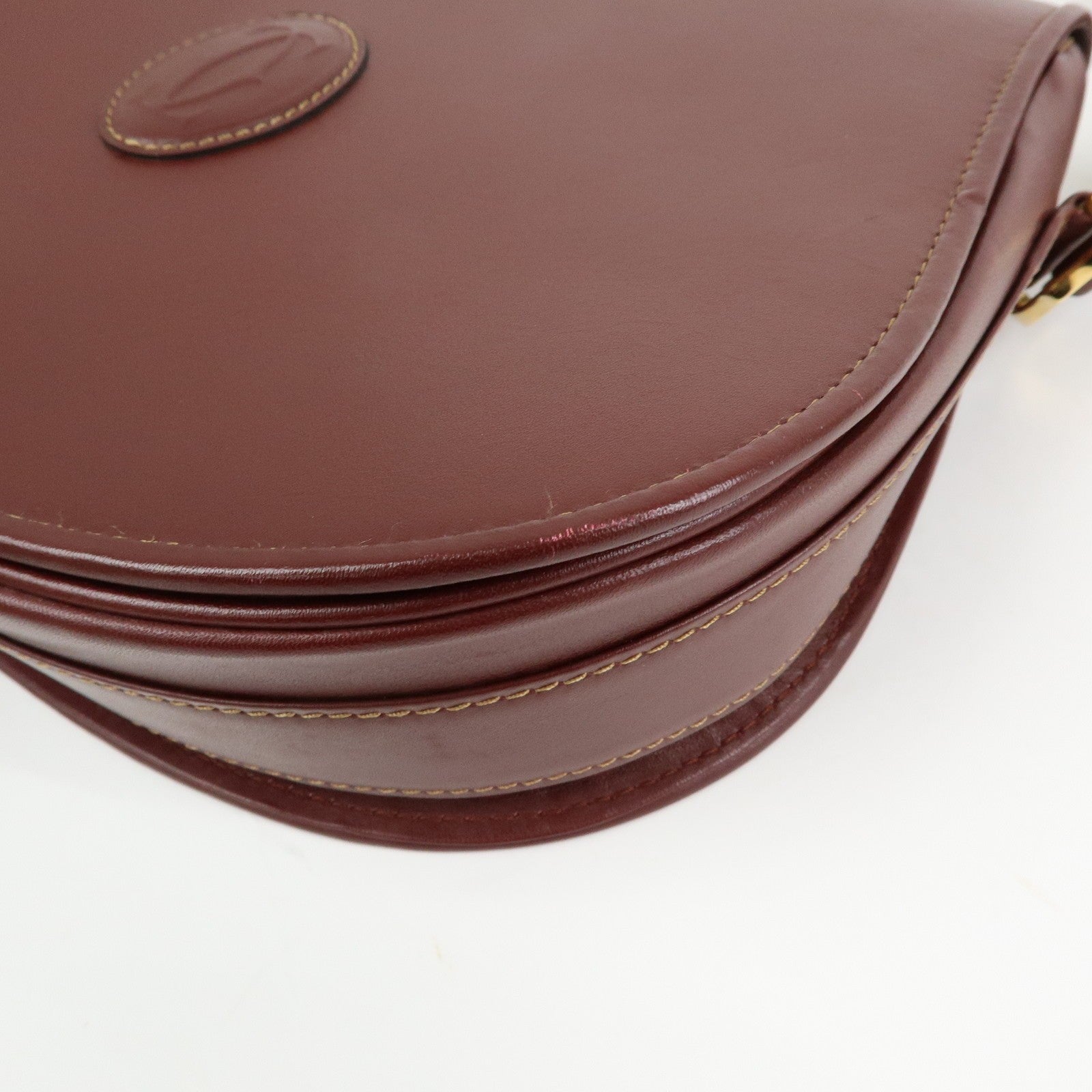 Cartier Must de Cartier Shoulder Bag - Bordeaux, Leather