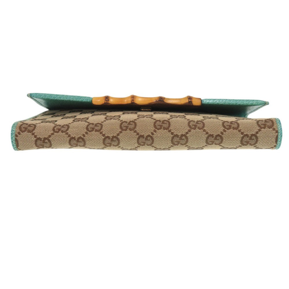 Gucci Shoulder Bag - Blue/Beige, GG Canvas 