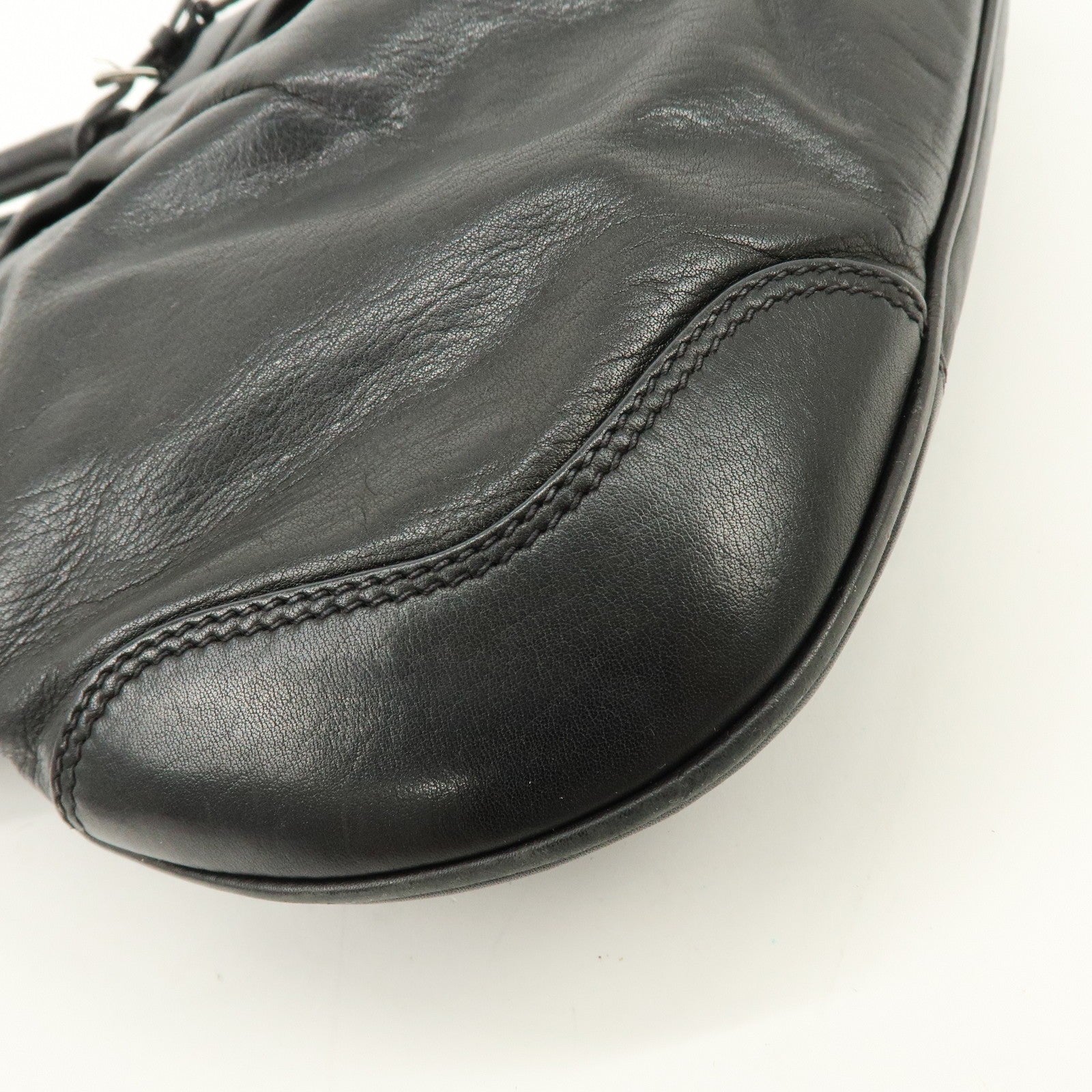 Prada 2Way Bag Hand Bag - Black, Leather